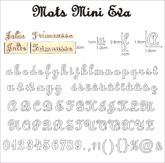 Fonte Eva EmbelliScrap