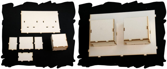 Coloration Carton Bois EmbelliScrap