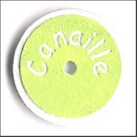 Embellissement Scrap Rondelle Canaille