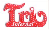 Embellissement Scrap Mot Trio Infernal