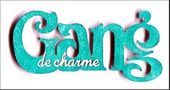 Embellissement Scrap Mot Gang de Charme