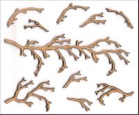 Embellissement Scrap Grand Branchage, en Liège