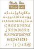 embellissement en français pour le scrapbooking Mot Eva Méga en Transparence