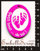 Embellissement Scrap Petit bout de toi !, POC