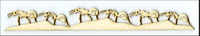Embellissement Scrap Colonne de Fourmis, en Carton bois