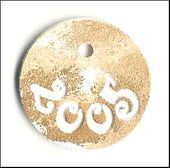 Embellissement Scrap 2005 sur Etiquette Ronde