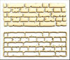 Embellissement Scrap Mur de Larges Briques, en Carton bois