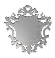 Embellissement Scrap Miroir Rococo, en Miroir