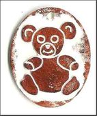 Embellissement Scrap Ours en Peluche