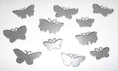 Embellissement Scrap Petits Papillons Naïfs, en Miroir
