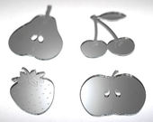 Embellissement Scrap Fruits, en Miroir