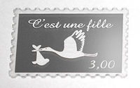 Embellissement Scrap Timbre 