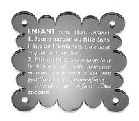 Embellissement Scrap Définition du l'Enfant, en Miroir