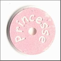 Embellissement Scrap Rondelle Princesse
