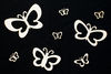 embellissement en français pour le scrapbooking Papillons Géants, en Carton bois