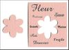 embellissement en français pour le scrapbooking 