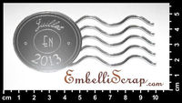 Embellissement Scrap Cachet de la Poste, avec la Date, en Miroir