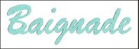 Embellissement Scrap Mot 