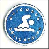 Embellissement Scrap Baignade Obligatoire