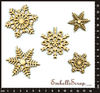 embellissement en français pour le scrapbooking Déluge Sibérien de Flocons de Neige, en Carton bois