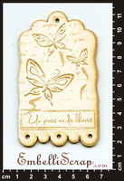 Embellissement Scrap Etiquette 