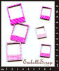 embellissement en français pour le scrapbooking Enchevêtrement Vertical de Cadres 