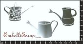 Embellissement Scrap Arrosoirs, en Miroir