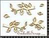 embellissement en français pour le scrapbooking Branchages Ajourés de CatAngel, en Carton bois