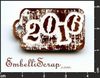 embellissement en français pour le scrapbooking 2016 sur Etiquette Usée