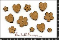 Embellissement Scrap Les petites étiquettes de Fanny, en Liège