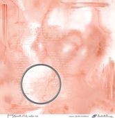 Embellissement Scrap Aquarelle d'E=Va, couleur rose, Coll. Jardin d'Ailleurs