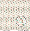 Embellissement Scrap Triangles faux unis multicolores, Coll. Jardin d'Ailleurs