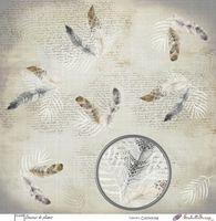 Embellissement Scrap Douceur de plumes, Coll. Cocooning