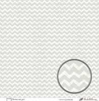 Embellissement Scrap Chevrons usés gris, Coll. Cocooning