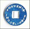 Embellissement Scrap Passe-Ruban Rond Souvenir Inoubliable