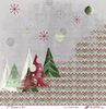 embellissement en français pour le scrapbooking Paysage de Noël, Coll. Noël Shabby