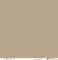 Embellissement Scrap Uni Marron glacé soutenu, Coll. Cocooning