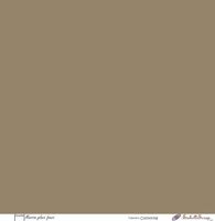 Embellissement Scrap Uni Marron glacé foncé, Coll. Cocooning