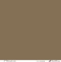 Embellissement Scrap Uni Marron glacé sombre, Coll. Cocooning