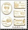 embellissement en français pour le scrapbooking Plaques 