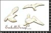 Embellissement Scrap Mouettes, Collection Littoral, en Carton bois