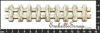Embellissement Scrap Barrière basse en bois, en Carton bois