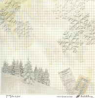 Embellissement Scrap Jour de froid, Coll. Braver le froid