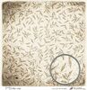 embellissement en français pour le scrapbooking Feuillages vintage, Coll. En noir et blanc