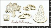 Embellissement Scrap Panoplie du mariage, en Carton