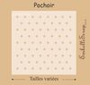 embellissement en français pour le scrapbooking Etoiles à 4 branches, de différentes tailles, Pochoir