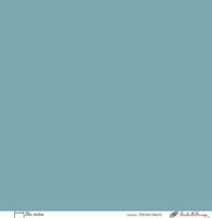 Embellissement Scrap Uni bleu soutenu, Coll. Flocons fleuris
