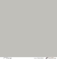 Embellissement Scrap Uni Taupe moyen, Coll. Flocons fleuris