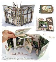 Embellissement Scrap Kit album 