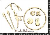 Embellissement Scrap Panoplie pour la GR, en Carton